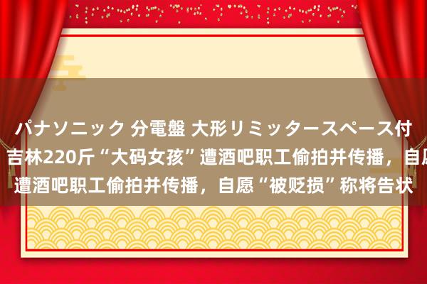 パナソニック 分電盤 大形リミッタースペース付 露出・半埋込両用形 吉林220斤“大码女孩”遭酒吧职工偷拍并传播，自愿“被贬损”称将告状